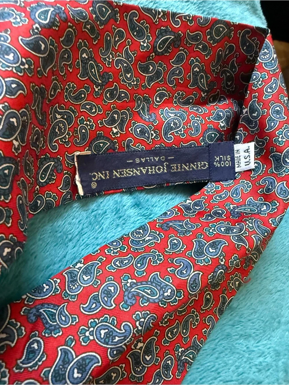 Silk hair scarf ribbon tie bundle Ginnie Johansen Inc. Dallas